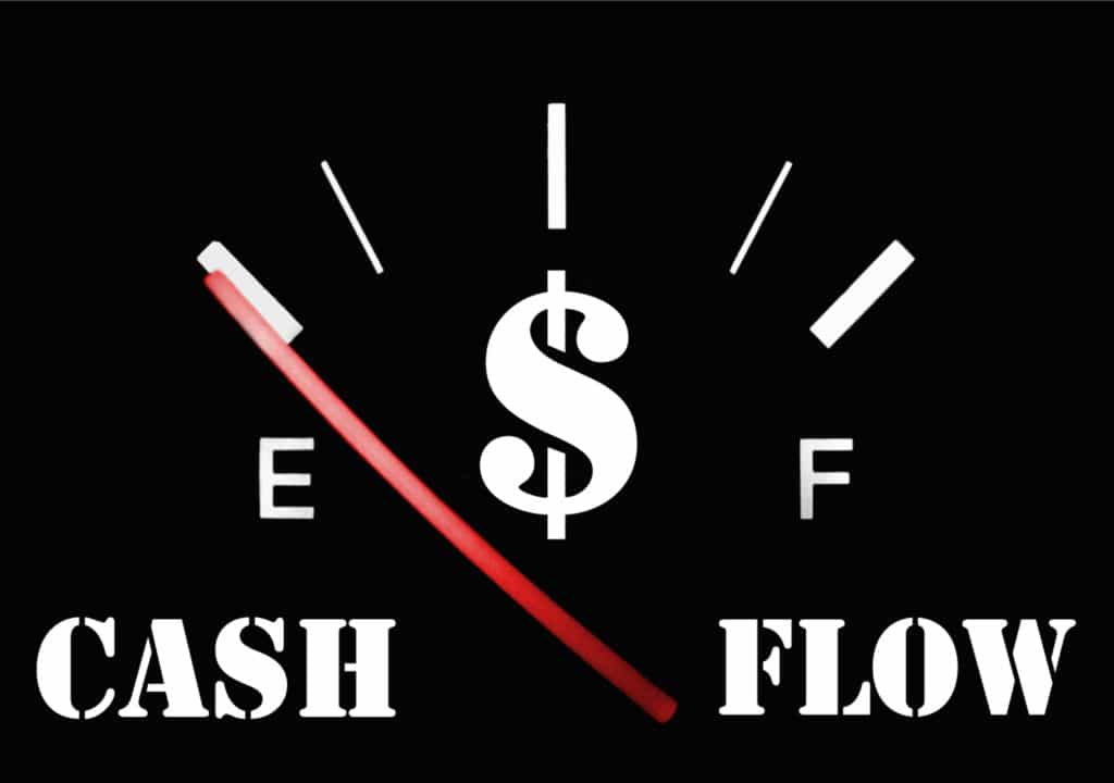 common business mistakes include cash flow problem
